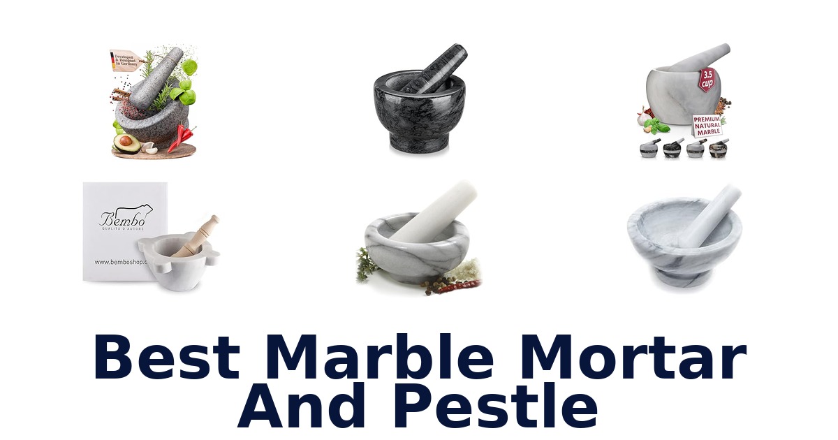 best marble mortar and pestle