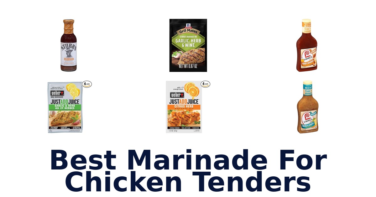 best marinade for chicken tenders