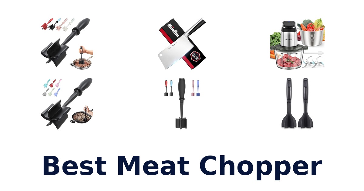 best meat chopper