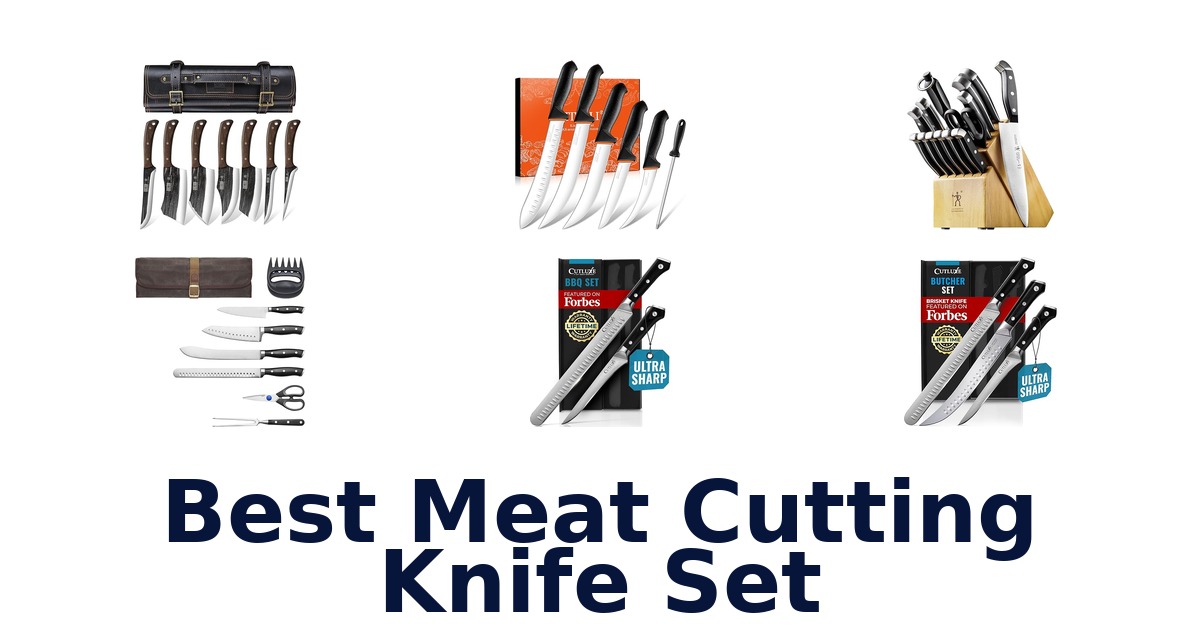 best meat cutting knife set