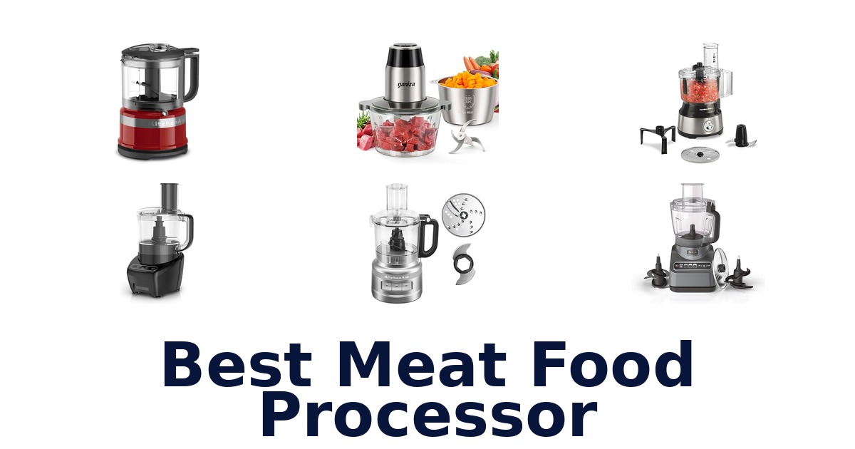 best meat food processor