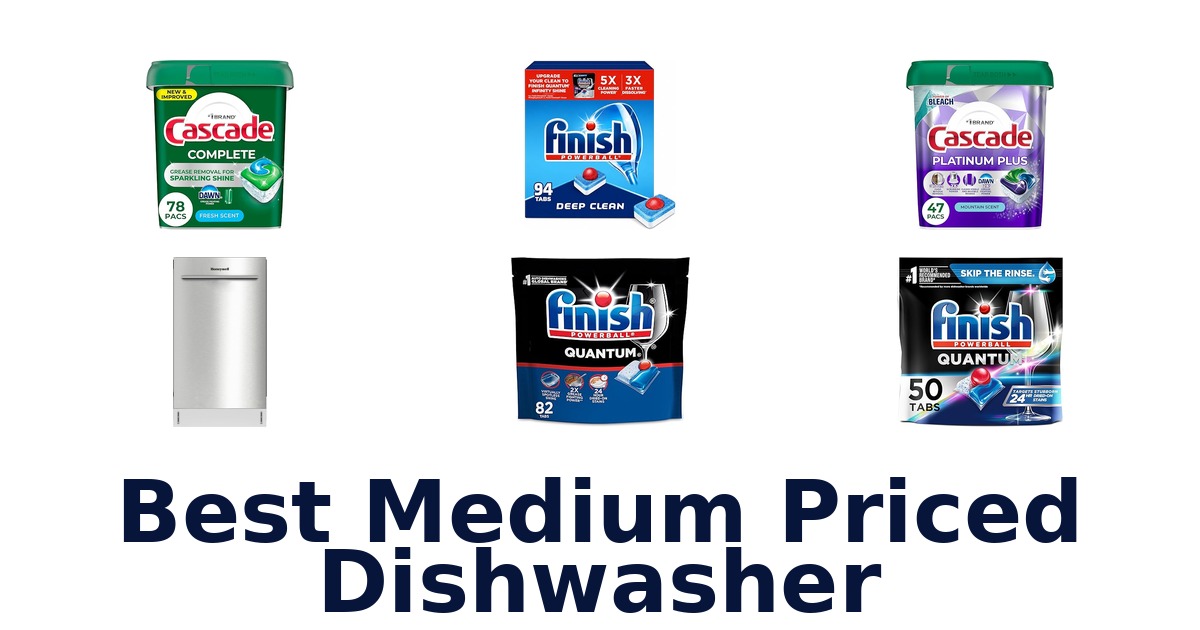 best medium priced dishwasher