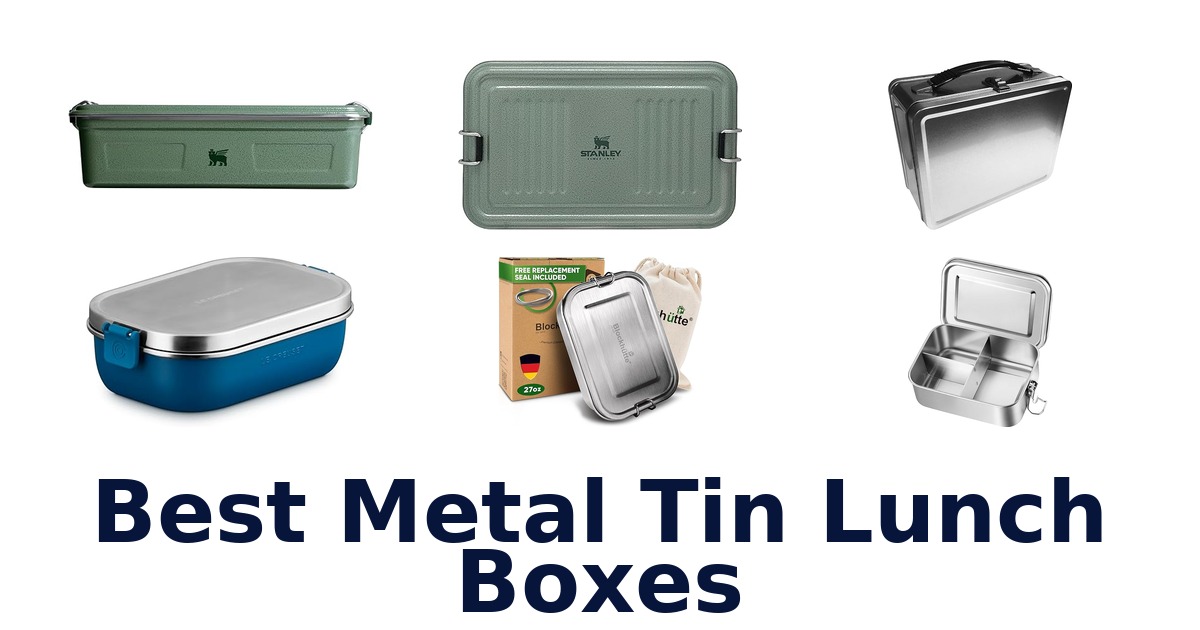 best metal tin lunch boxes