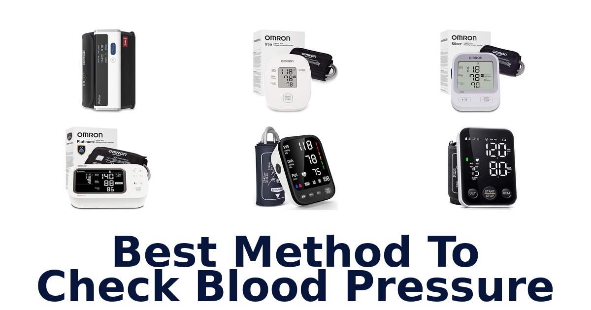 best method to check blood pressure