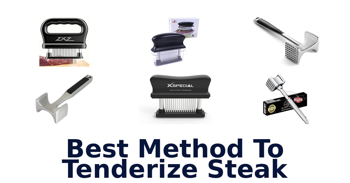 best method to tenderize steak