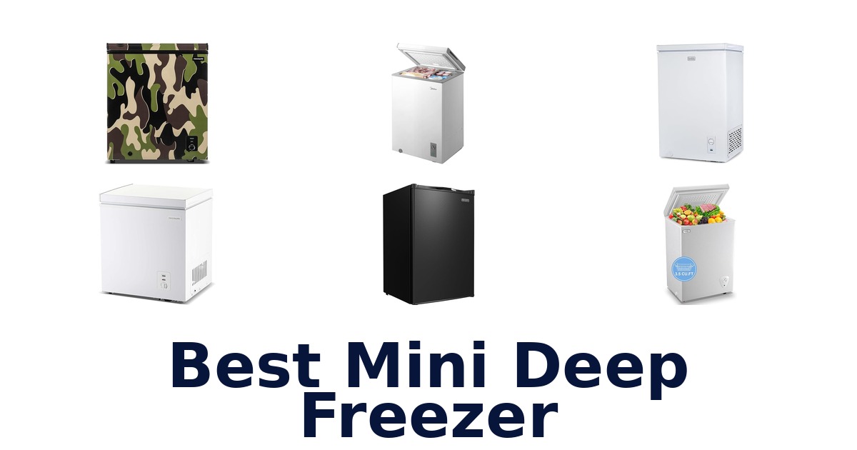 best mini deep freezer