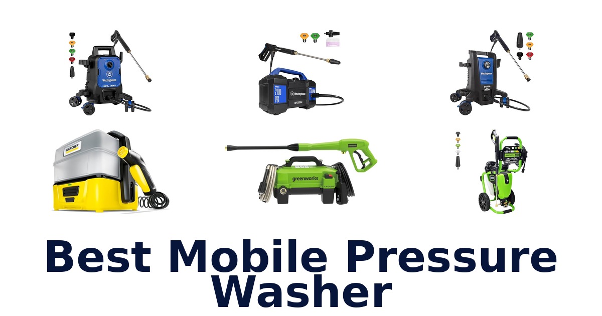 best mobile pressure washer