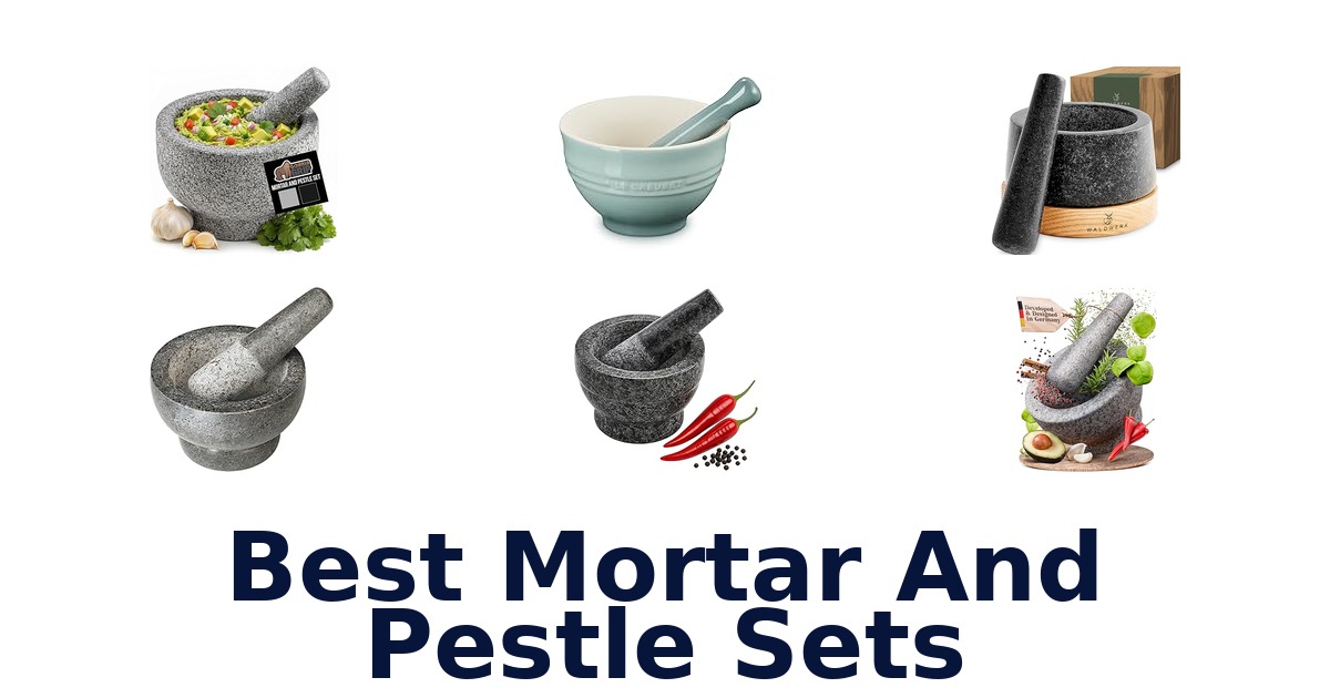 best mortar and pestle sets