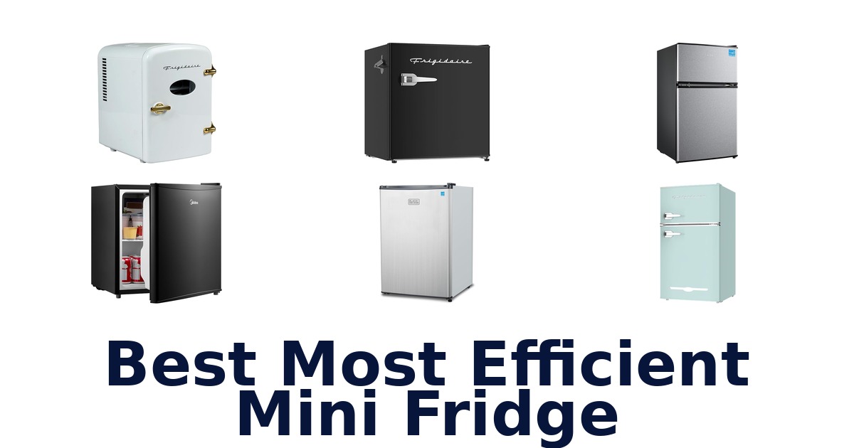 BEST Most Efficient Mini Fridges 2026: Top 10 Picks