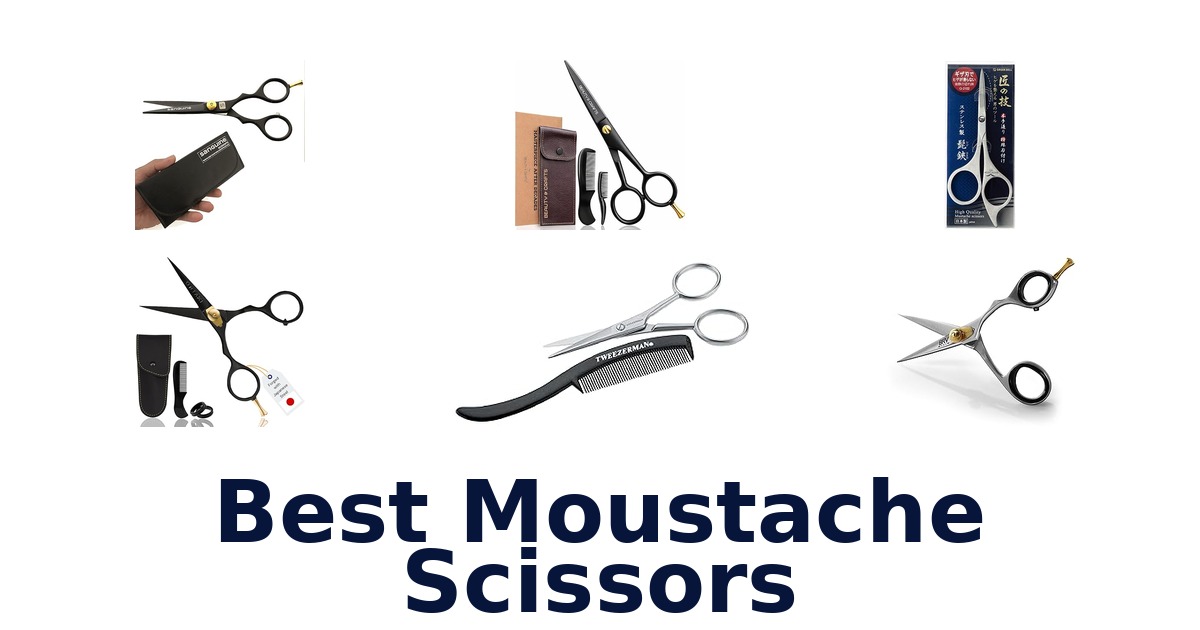 best moustache scissors