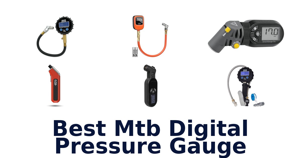 best mtb digital pressure gauge