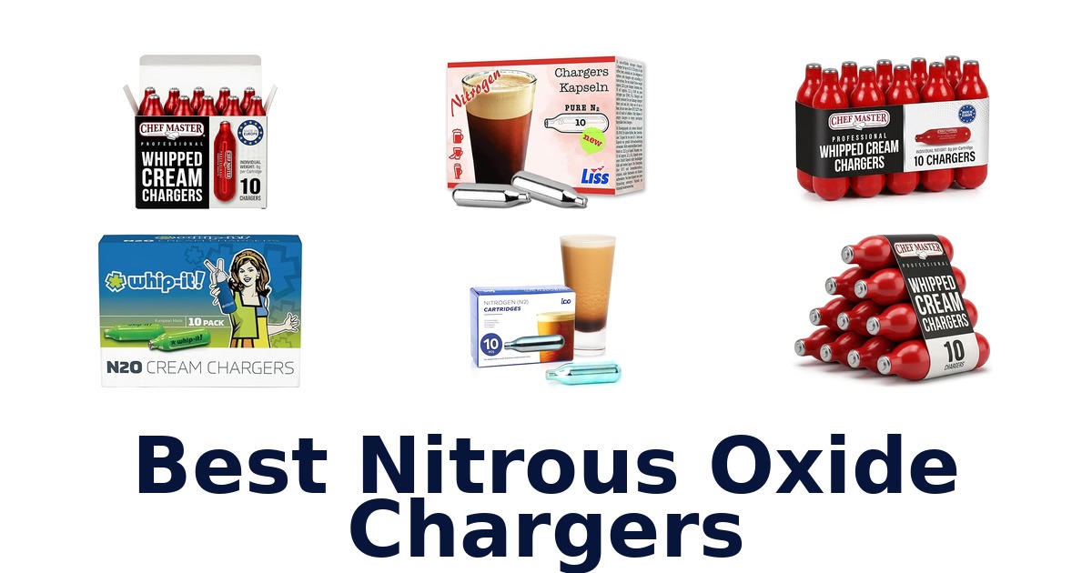 best nitrous oxide chargers