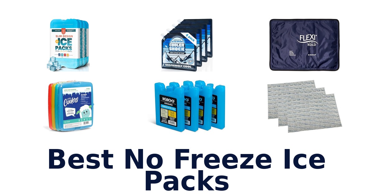 best no freeze ice packs