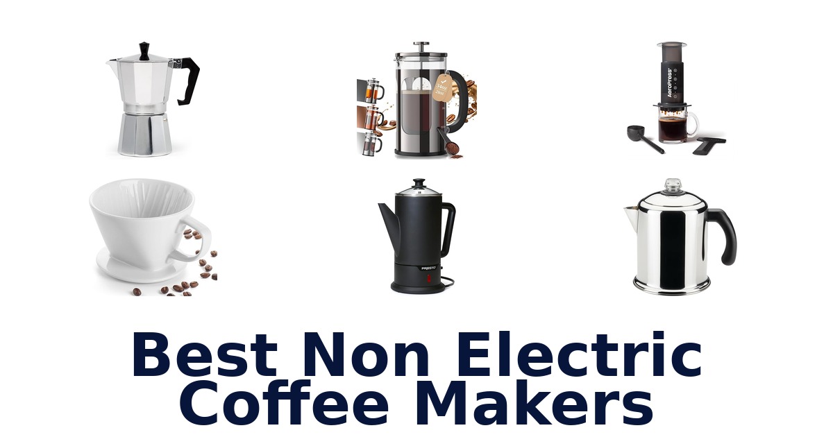 best non electric coffee makers