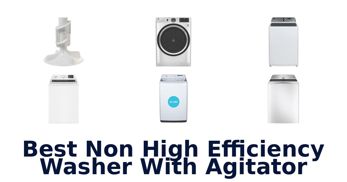 best non high efficiency washer with agitator