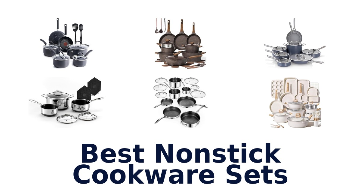 BEST Nonstick Cookware Sets: Top 10 Picks
