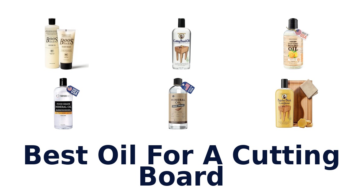 best oil for a cutting board