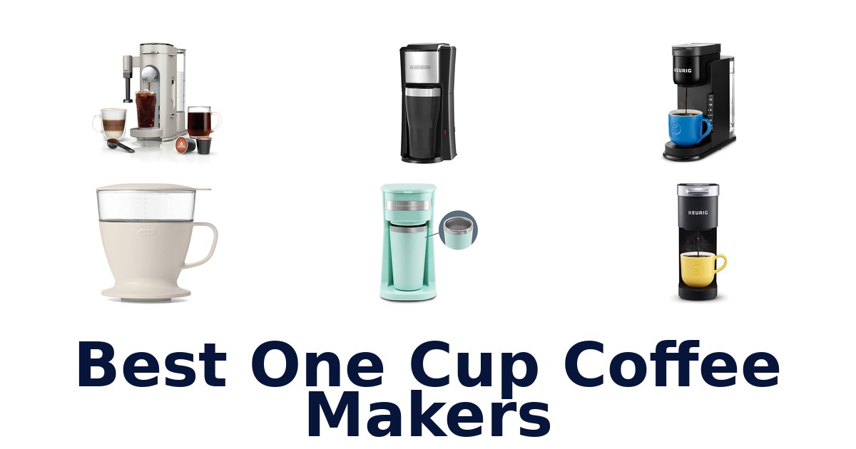 best one cup coffee makers