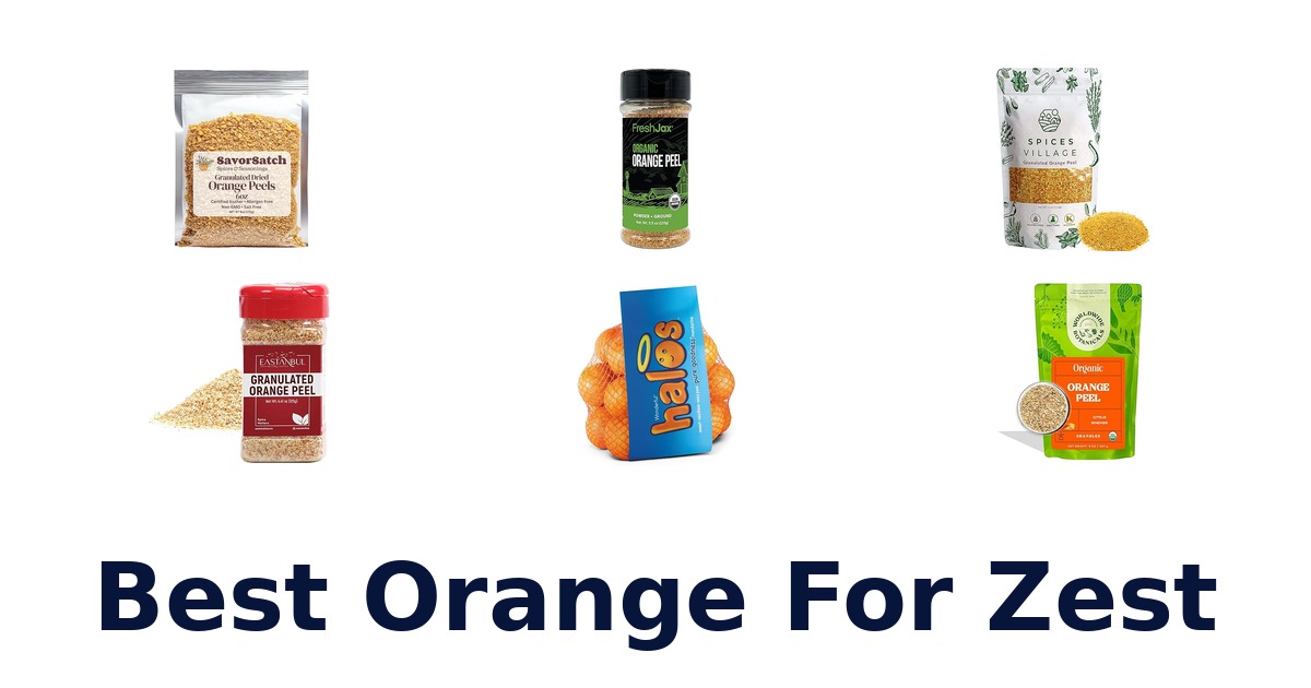 best orange for zest