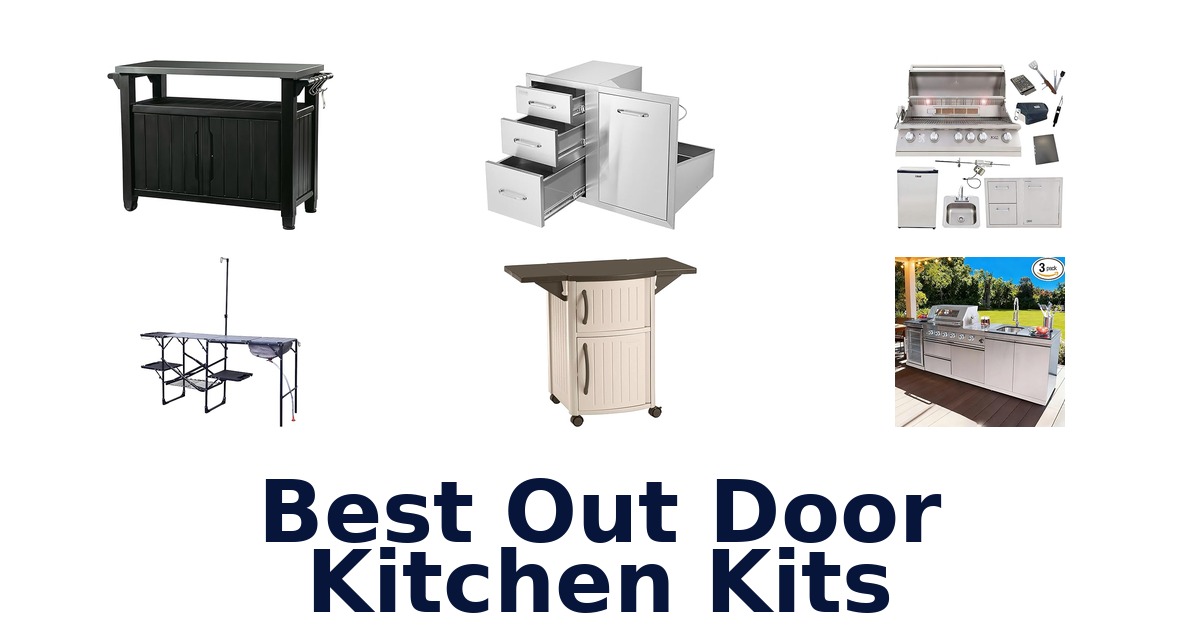 best out door kitchen kits