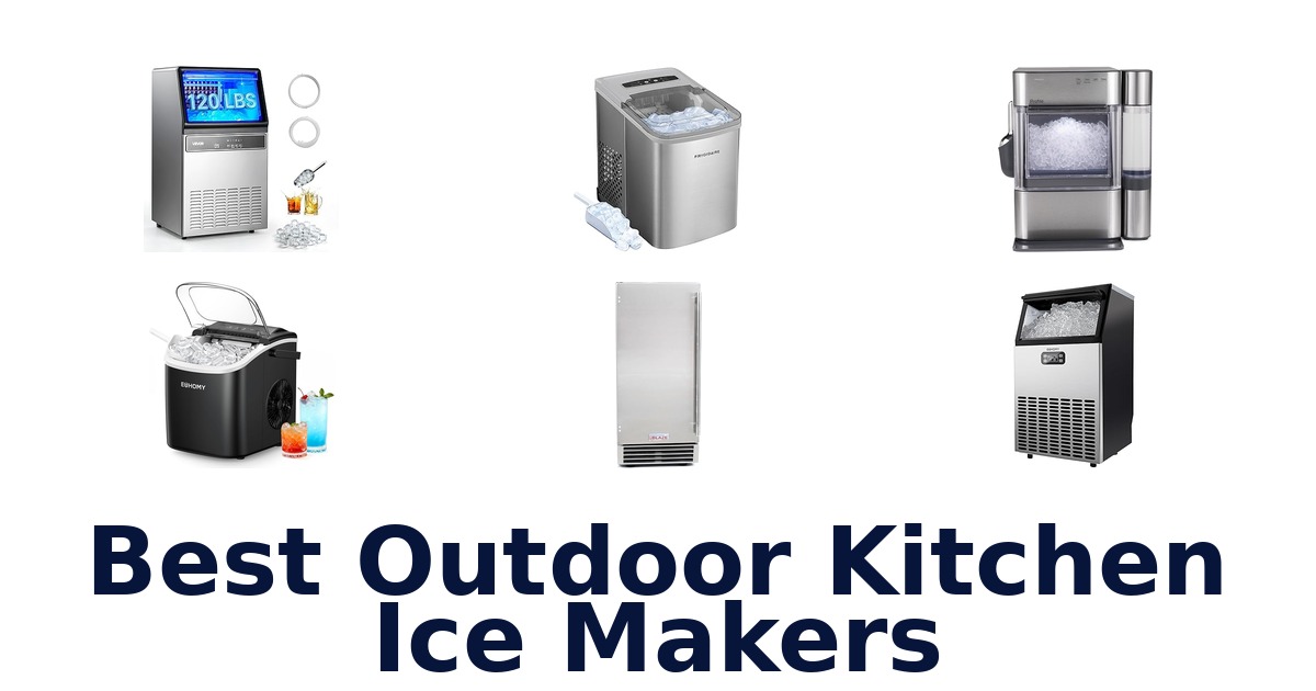 best outdoor kitchen ice makers