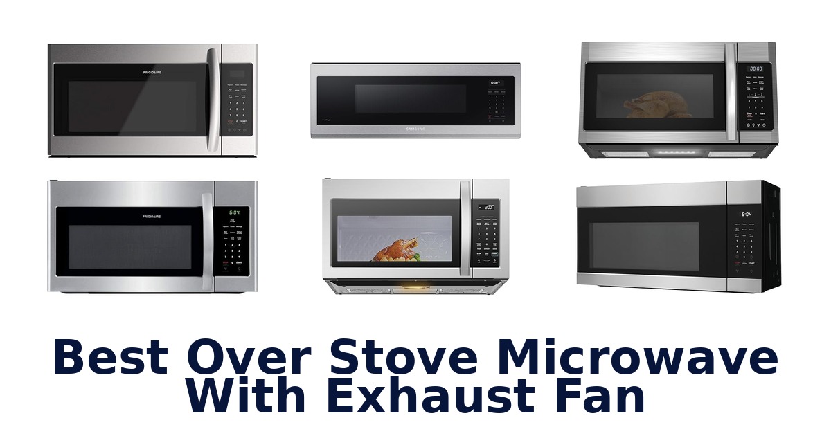best over stove microwave with exhaust fan