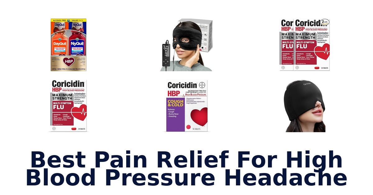 best pain relief for high blood pressure headache