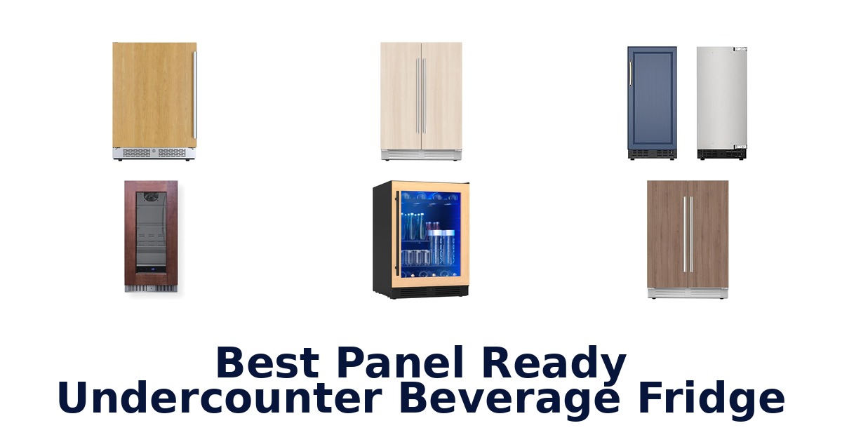 best panel ready undercounter beverage fridge