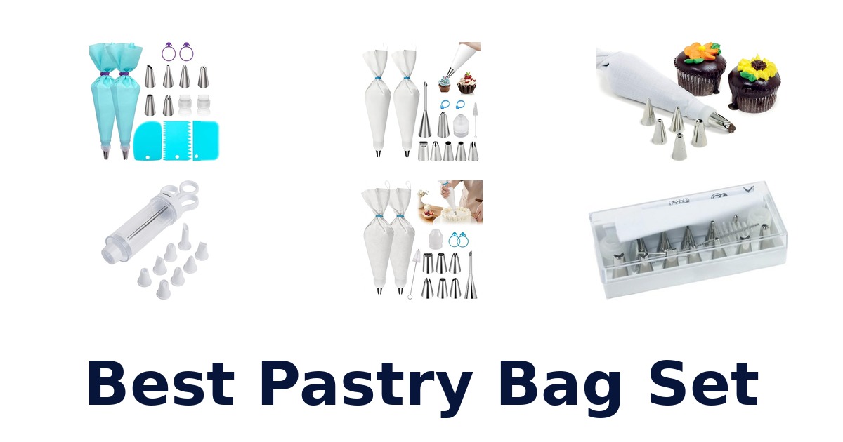 best pastry bag set