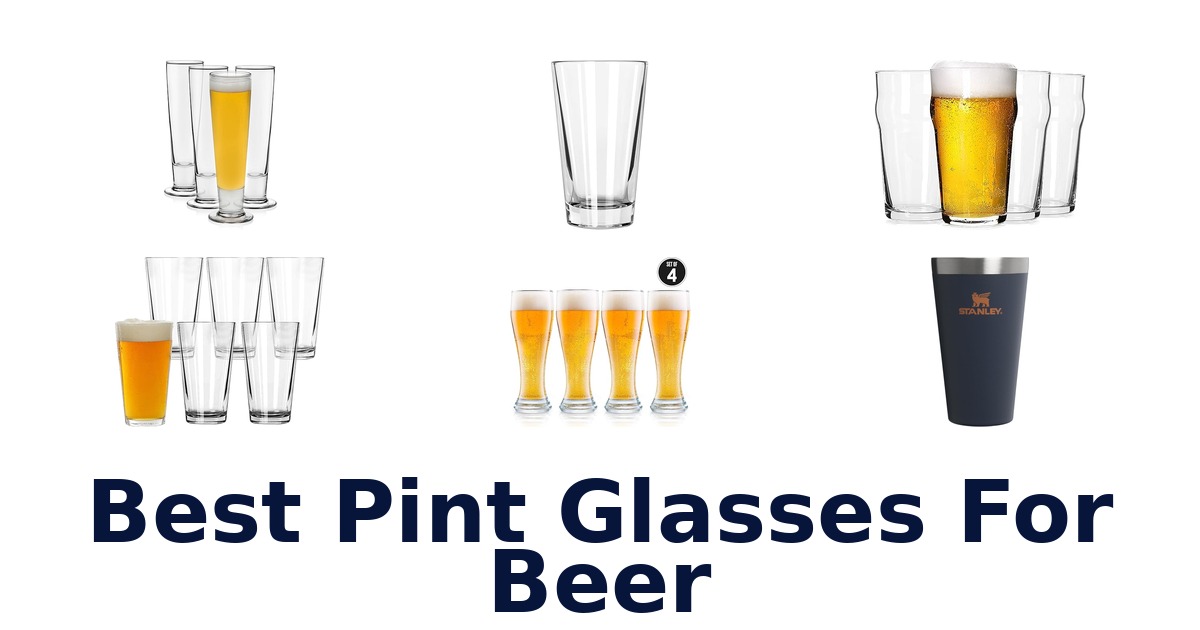 best pint glasses for beer