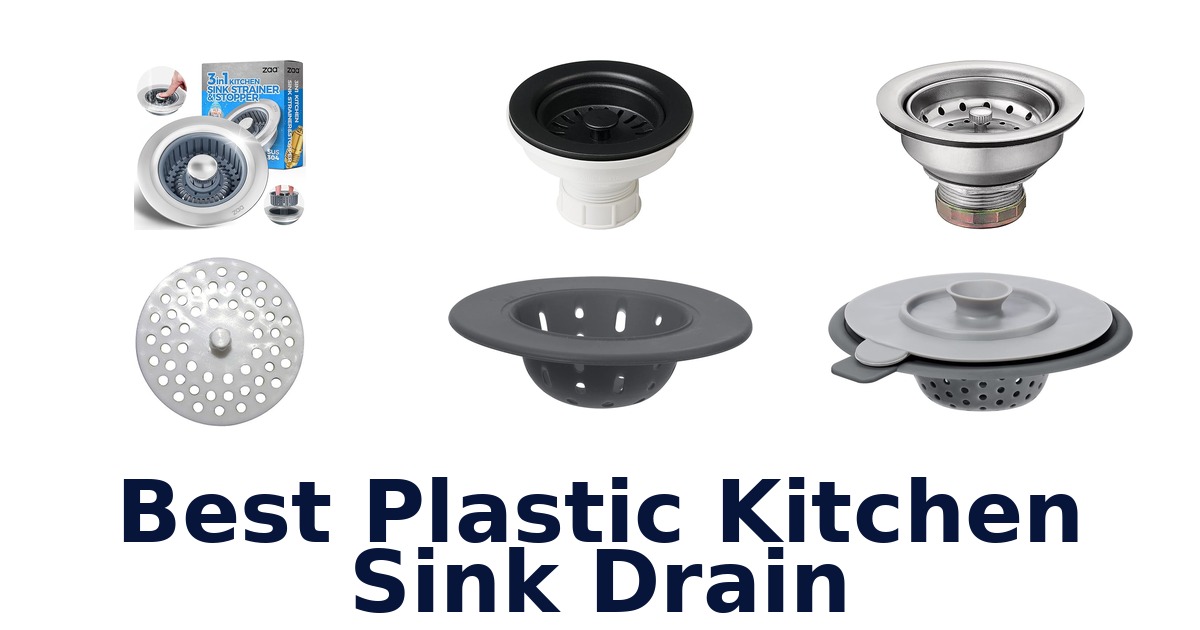 best plastic kitchen sink drain