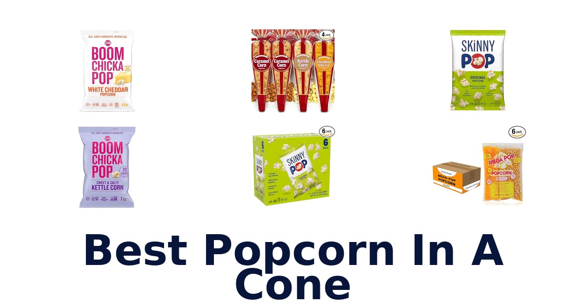 best popcorn in a cone