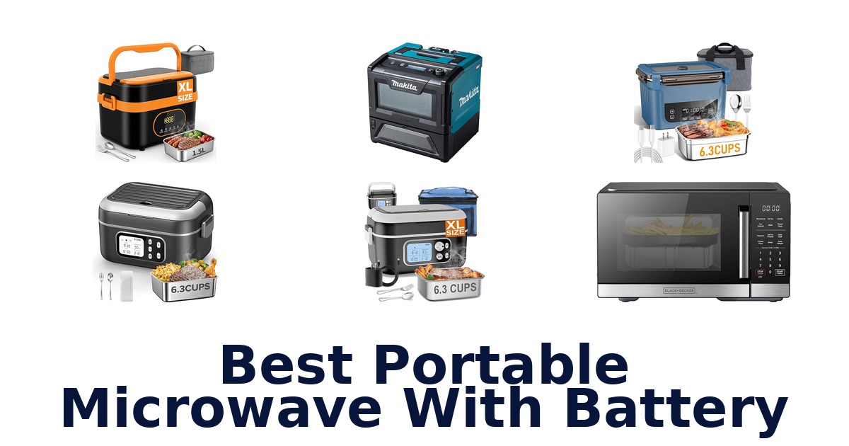 best portable microwave with battery