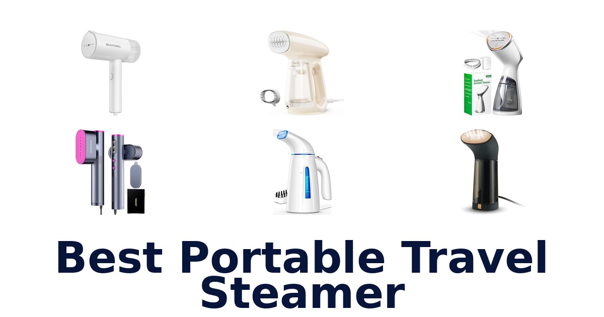 Best Portable Travel Steamers: Top 10 Picks for Wrinkle-Free Travel