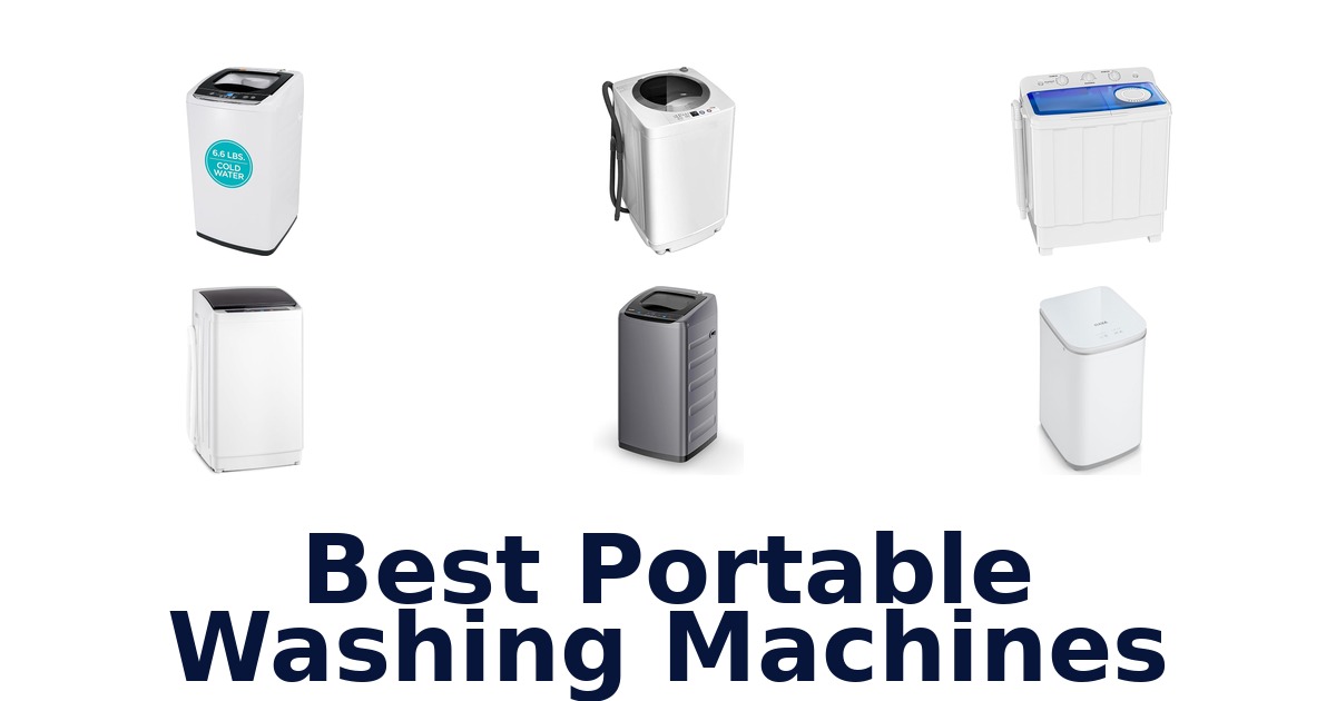 Best Portable Washing Machines: Top 10 Picks!