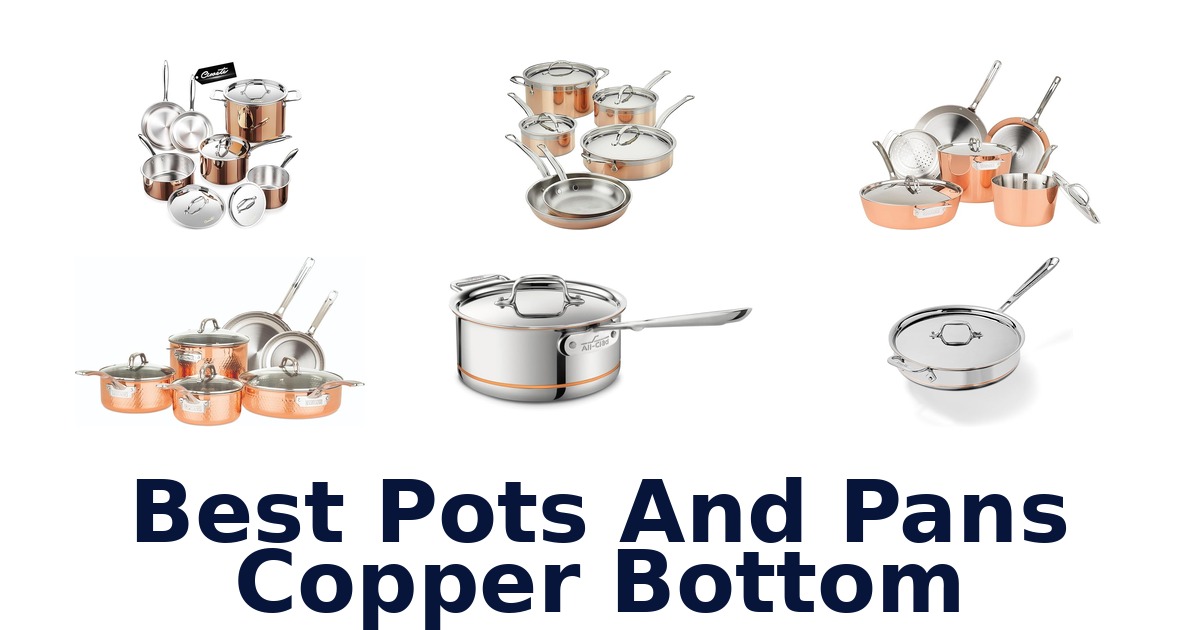 best pots and pans copper bottom