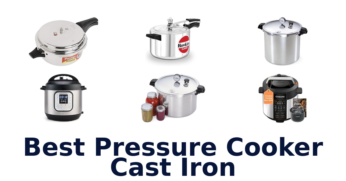 best pressure cooker cast iron