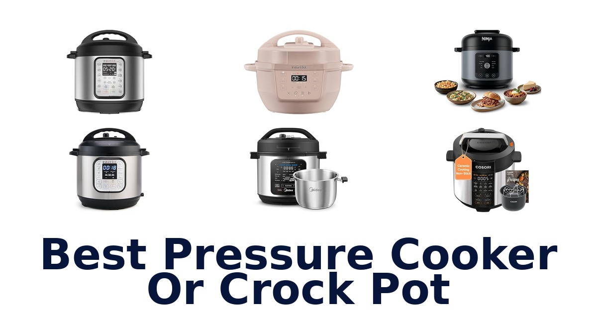 best pressure cooker or crock pot