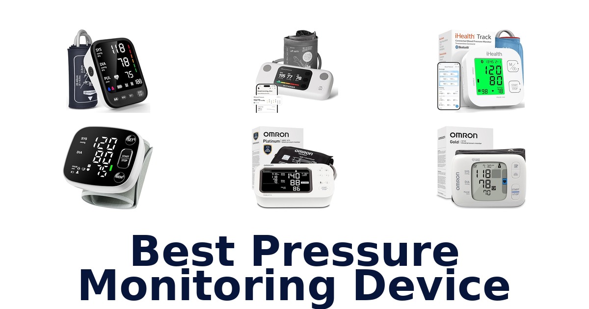 Best Pressure Monitoring Devices: Top 10 Picks
