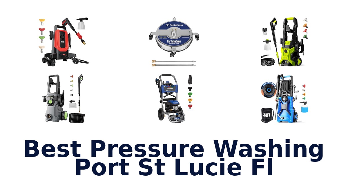 best pressure washing port st lucie fl