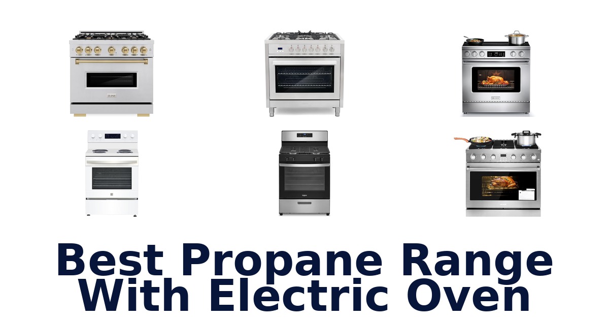 best propane range with electric oven