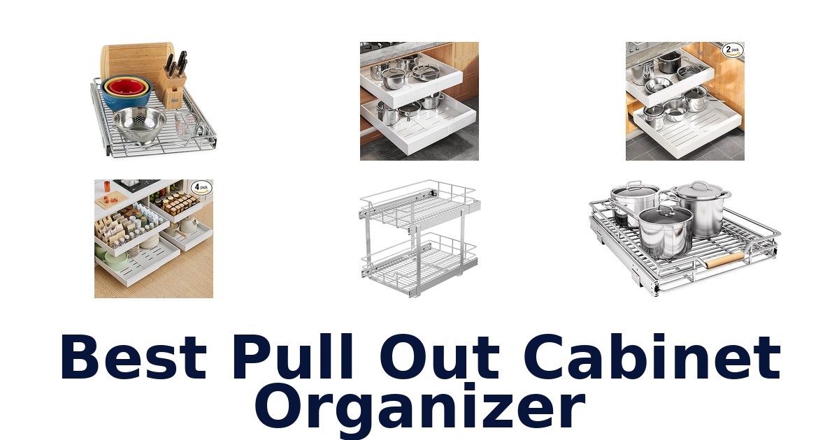 best pull out cabinet organizer