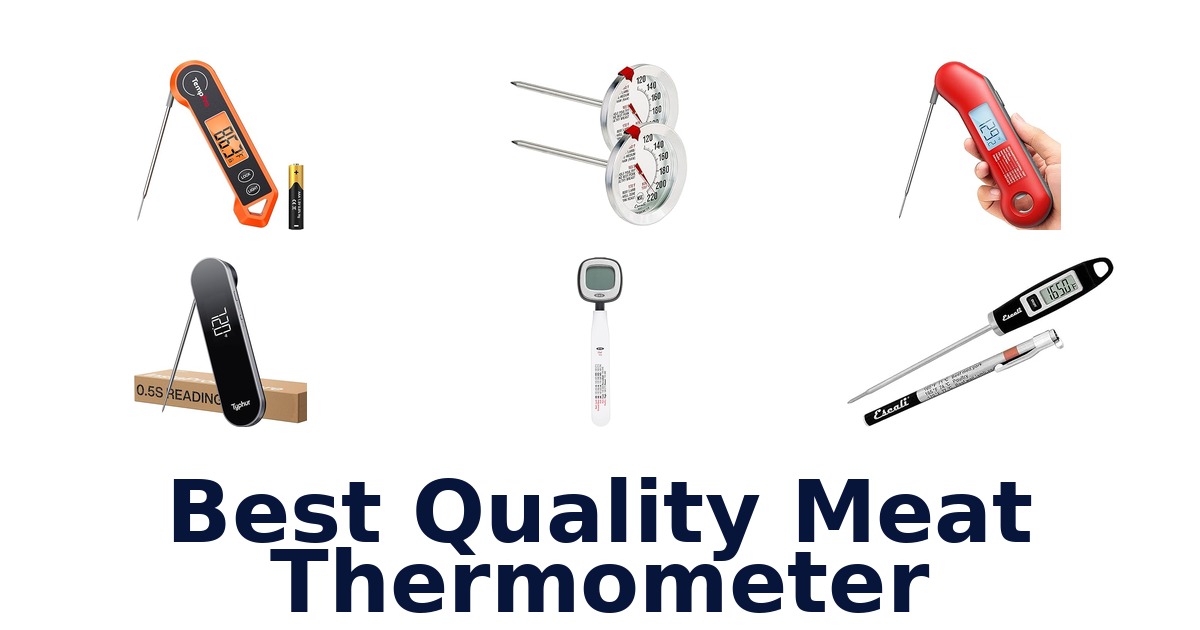 best quality meat thermometer