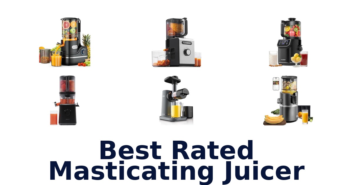 best rated masticating juicer