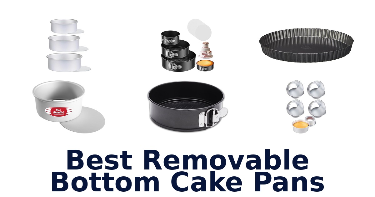 best removable bottom cake pans