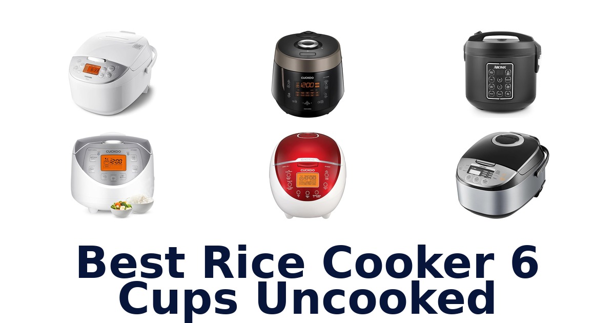 best rice cooker 6 cups uncooked