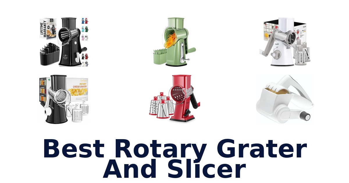 best rotary grater and slicer