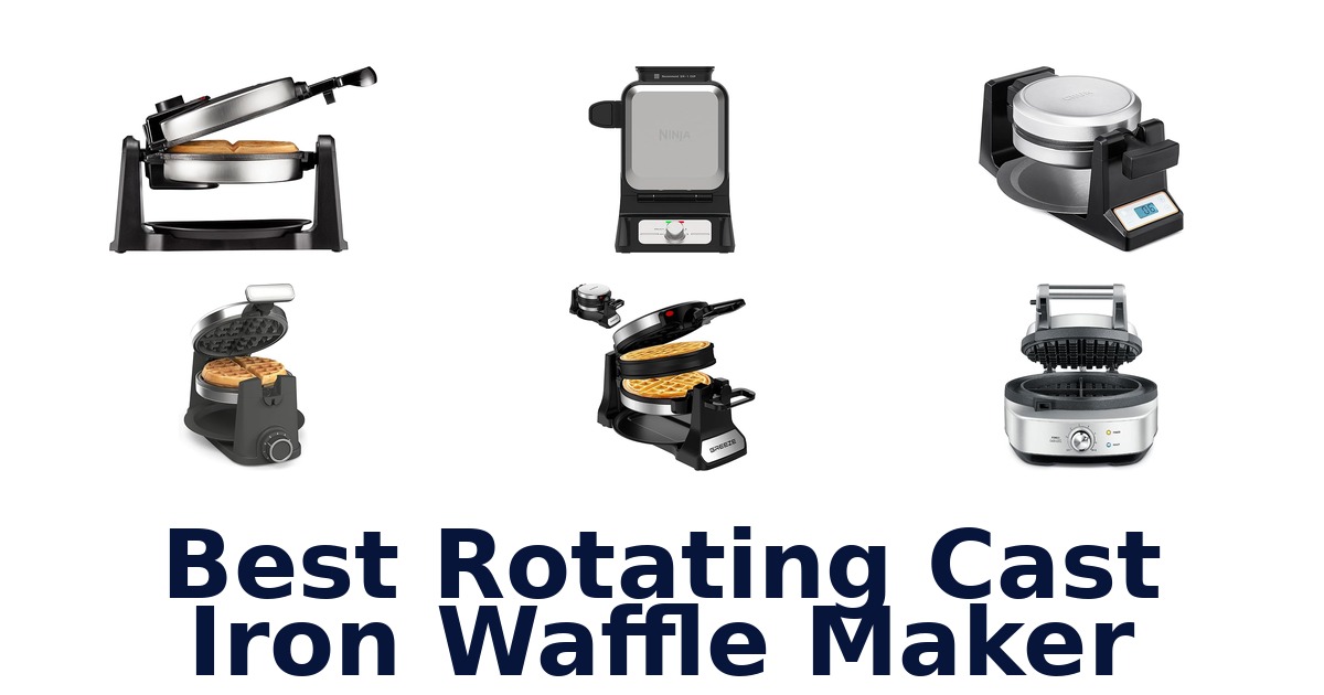 best rotating cast iron waffle maker