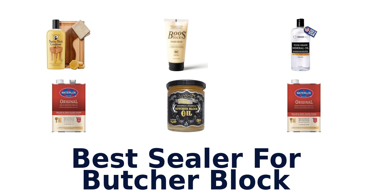 best sealer for butcher block