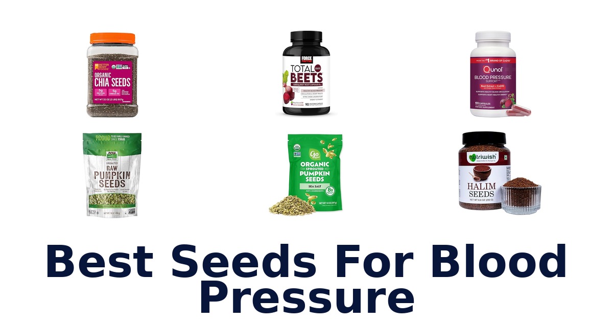 best seeds for blood pressure
